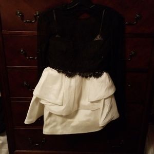 2 piece formal  dress